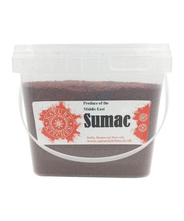 Nature Kitchen Sumac 500g Large Bag Of Seasoning Spices And Herbs. Gluten-Free and Vegan Everyday Cooking Blends For Marinades Sauces Frying Baking Or Grilling