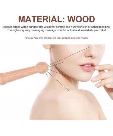 Healeved 9 STK Acupuncture Rod Massage Device - Portable Wood Acupressure Tools for Home Use | Multifunctional Massage Accessories - Buy Online on GoSupps.com
