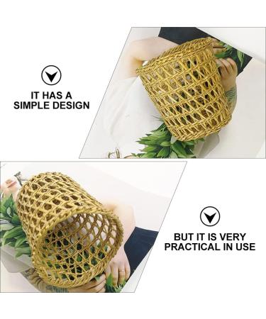 Garneck 3pcs Cup Sleeve Straw Woven Holders - Tumbler Insulator Sleeves for Hot & Cold Drinks - Buy Online on GoSupps.com