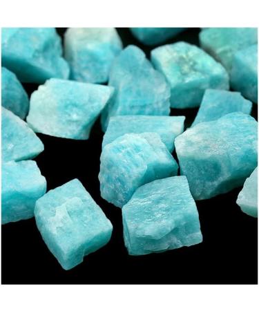 Natural Raw Amazonite Crystal Stone Minerals Specimen for Home Decor Crystal Decorations natural stone 100g - Buy Online on GoSupps.com