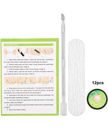 Professional Ingrown Pincer Toenail Correction Sticker Ingrown Toenail Corrector Strips Foot CareTool with Nail File and Cuticle Pusher Pedicure Paronychia Recover - Buy Online on GoSupps.com