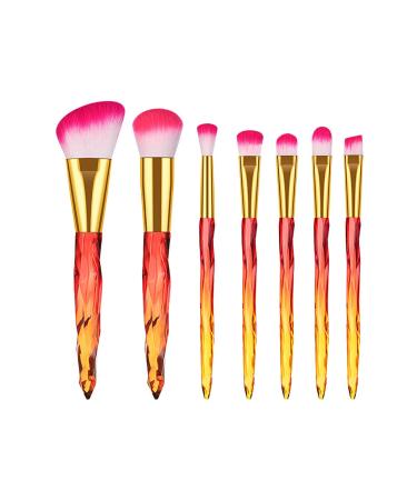 Makeup Brushes Premium Synthetic Concealers Foundation Powder Eye Shadows Makeup Brushes Mini Brush(Color:E) One Size E