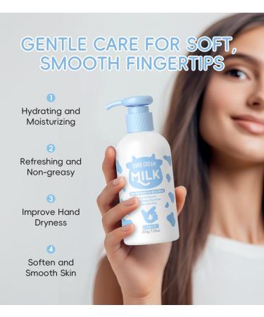 Pure Skin Moisture Milk Hand Cream 200g Hydrating Nourishing Exfoliating Hand Body & Foot Care Lotion for Dry Skin Bridesmaid Gifts Hand Moisturizer - Buy Online on GoSupps.com