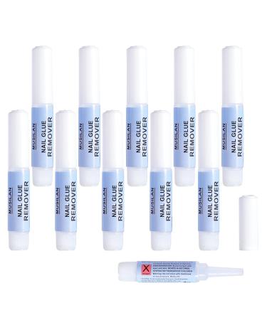Nail Glue Remover for Press on Nails-11PCS Press on Nail Glue Remover for Fake Nail Tips Acrylic Nail Adhesive Remover Acetone-free Nail Polish Remover Easy Remove Remover Not for Remove Nail Polish