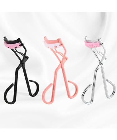 Buy Silver Eyelash Clip Long Lasting Curl Perfect Eyelash Curler with Comb for Makeup International Shipping Available - Buy Online on GoSupps.com
