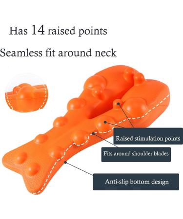 Trapezius Massage Device - Neck & Shoulder Pain Relief with 14 Trigger Point Massagers - Buy Online on GoSupps.com