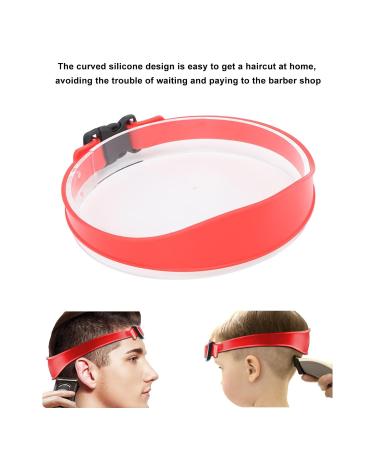 Buy Multifunctional DIY Hair Cutting Template & Silicone Haircut Band for Men - Perfect Home Haircuts for Boys (Red - Buy Online on GoSupps.com
