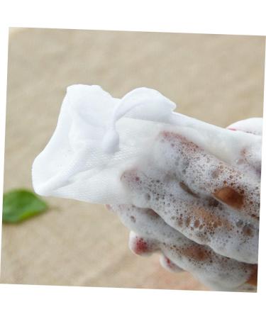 Alipis 20pi ces Filets Mousse Pour Nylon Filets Mousse Douche Et Bain Sac Bulles Double Couche Blanc - Buy Online on GoSupps.com