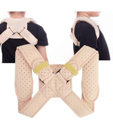 Clavicle Support for Kids | Adjustable Posture Corrector Back Brace for Boys & Girls | Prevent Humpback - L Size - Buy Online on GoSupps.com