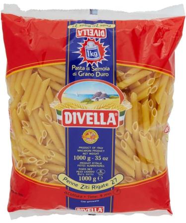  Italian Gourmet E.R. Divella Penne Ziti Rigate N. 27 Durum Wheat Semolina Pasta 500 g + Box Italian Gourmet Tomato Pulp 400 g - Buy Online on GoSupps.com