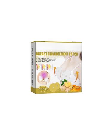 Natural Enhancement Patch Yellow Round Skin-Soothing Formula 10 Count