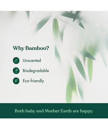 Naturally Natures Bamboo Diaper Liners 400 Sheets (4 Pack) - Gentle, Soft & Biodegradable Inserts - Buy Online on GoSupps.com