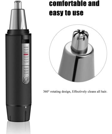 Professional Ear and Nose Hair Trimmer for Men & Women - USB Rechargeable Waterproof & Lightweight Nose Hair Clippers - Buy Online on GoSupps.com