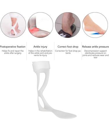 Brrnoo Drop Foot Corrector | Ankle Foot Orthoses Support for Walking | AFO Support Rail - Right & Left Foot Options - Buy Online on GoSupps.com