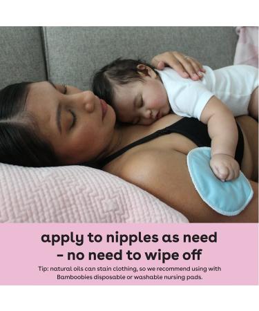 Bamboobies Organic Nursing Balm 1 oz - Lanolin-Free Nipple Cream (Pack of 1) - Buy Online on GoSupps.com
