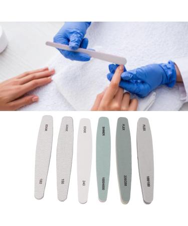 Nail Buffer File Tool Double Sided Curved Nail File for Salon - Buy Online on GoSupps.com