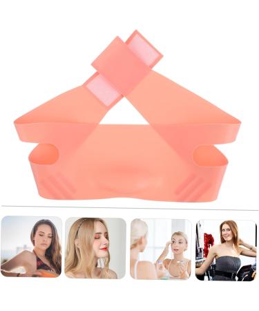Beavorty Silicone Beauty chin strap double chin belt chin lift lift tape v line belt lift V-line Belt lifting belt Silica gel Small powder thin - Buy Online on GoSupps.com
