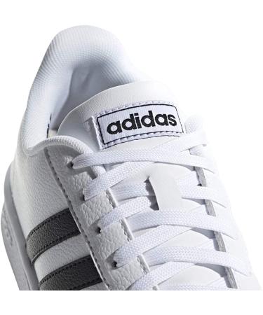 adidas Women's Grand Court Sneaker 8 - White/Black/White | Stylish and Comfortable Footwear - Buy Online on GoSupps.com