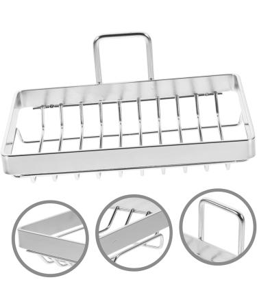 Ciieeo 5pcs Soap Box Soap Dish Organizer Soap Plate Bar Soap Dish Soap Draining Racks Wall Soap Holder Sponge Soap Rack Bathroom Soap Dish Soap Dish Holder Stainless Steel Metal - Buy Online on GoSupps.com