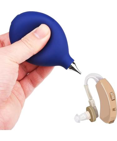 NAUZE Silicone Air Blower Dust Cleaner | Hearing Aid Pump Duster | Watch Camera Lens Cleaning Tool (Blue) - Buy Online on GoSupps.com