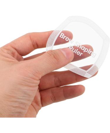 POPETPOP R gle Sourcils R utilisable en Plastique Pochoir de Mise pour Maquillage Pr cis Guide Forme des Sourcils Outil Compact pour Usage Quotidien et D butants Mod le - Buy Online on GoSupps.com