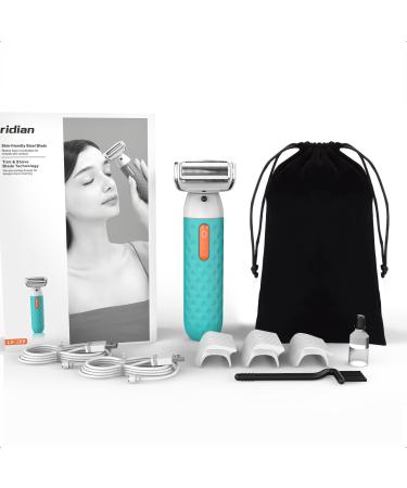 Electric Bikini Trimmer for Women Electric Razor Shaver for Hair Removal for Pubic Body Arm Underarm Leg and Bikini line - Rechargeable Waterproof Painless Epilator Foil Shaver