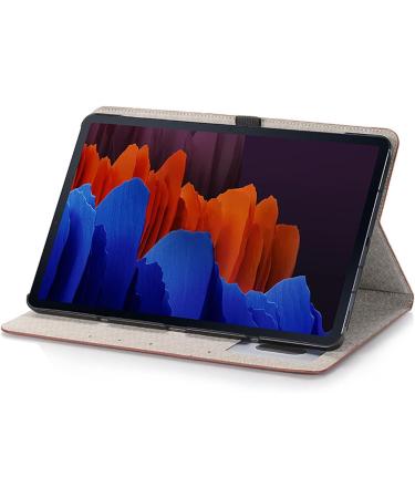 Galaxy Tab S8 Flip Cover TechCode PU Leather Screen Protector Book Case Stand with Card Slots Magnetic S Pen Charging Smart Cover for 11 inch Samsung Galaxy Tab S7/Tab S8 SM-T870/ T875/X700/X706 (T02) - Buy Online on GoSupps.com