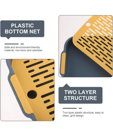 GREENADSCAPE 2pcs Box Rabbit Toilet Rat Cage Bunny Trainer Toilet Small Pets Toilet Bunny Litter Toilet Pp 27.00X18.80X4.00CM As Shown 1 - Buy Online on GoSupps.com