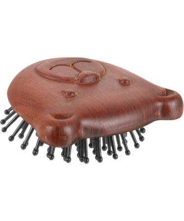 Beavorty 3-in-1 Airbag Massage Comb - Portable Wooden Scalp Massager & Peeling Brush for Hair Care - Buy Online on GoSupps.com