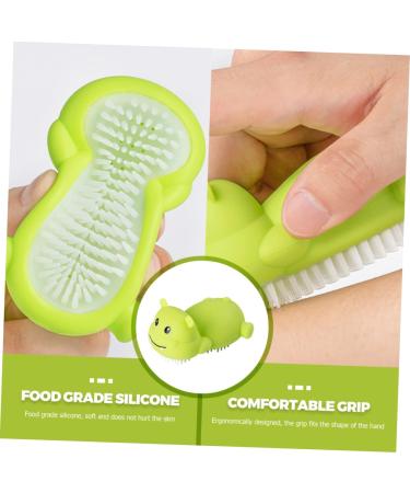 Fomiyes 3-in-1 Baby Shampoo Brush - Gentle Scalp Peeling & Massaging Shower Tool for Children - Buy Online on GoSupps.com