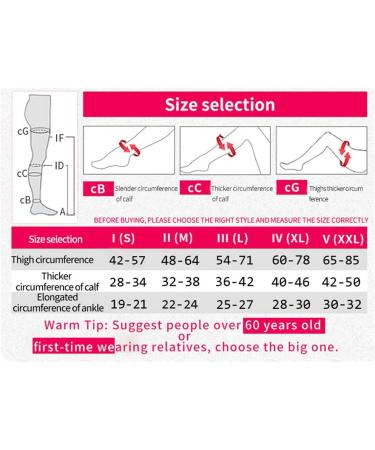 Keephen Compression Tights 23-32 mmHg | Medical Grade Support Stockings for Varicose Veins | Open Toe Beige | Improve Blood Circulation - Buy Online on GoSupps.com