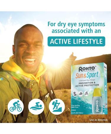 Rohto Sun & Sport Eye Drops - Fast Relief for Outdoor Activities - Buy Online on GoSupps.com