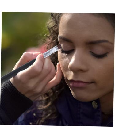 NOLITOY 30 Pcs Angled Eyebrow Brush Eyeliner Brush Eyebrow Applicator Angled Brush Cosmetic Set Bridegroom 13X0.2cmx3pcs Blackx3pcs - Buy Online on GoSupps.com