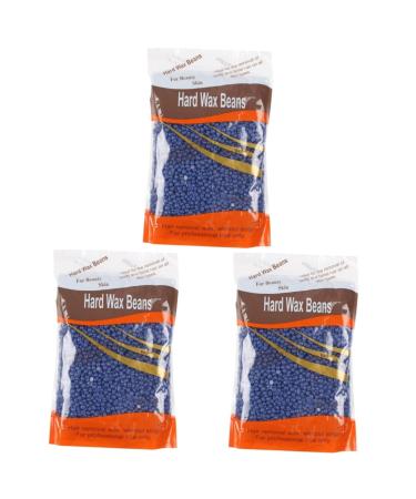 Minkissy 3st hard wax beans depilatory pearl wax beans beans for hair removal painless honey bean mx3pcs as shown x 3 pieces