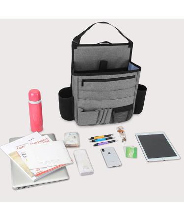 Luxja Car Back Seat Organizer | Car Seat Storage & Front Seat Organizer for Laptops & Tablets - Gray - Buy Online on GoSupps.com