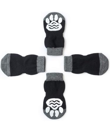 Pet Heroic Indoor Anti-Slip Socks for Dogs & Cats - 8 Sizes S-5XL - Silicone Gel Paw Protection & Traction - Buy Online on GoSupps.com