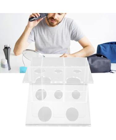 Hushui Acrylic Razor Organizer Stand | Stylish Bathroom Storage Holder for Razor Accessories - Buy Online on GoSupps.com