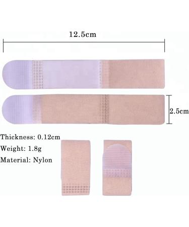 CXAFQ 8PCS Toe Straightener Straps - Toe Correction Wraps for Curved Hammer & Overlapping Toes - International Shipping Available - Buy Online on GoSupps.com