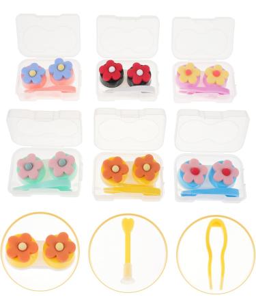 Clispeed 6-Station Contact Lens Care Box - Waterproof & Portable Lens Holder for Travel | Contact Lens Case & Accessories - Buy Online on GoSupps.com