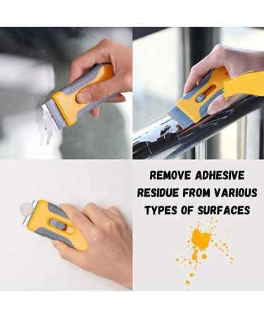 10 pcs Non Scratch Cleaning Tool Ergonomic Handle Kitchen Cleaning Durable and Easy to Use Cleaning for Ovens Stovetops Tough Stains Labels Stickers Paint and Grills - Buy Online on GoSupps.com