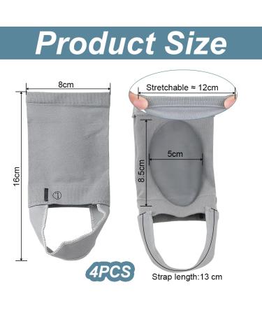 Dagord Footed Vaults Bandage - 2 Pairs of Arch Support Sleeves for Plantar Fasciitis & Flat Foot Pain Relief - Buy Online on GoSupps.com