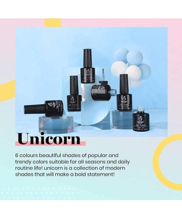 Beetles Gel Nail Polishes - Unicorn Colors Purple Pink | Easter Nail Art Decoration | Soak Off UV Polish - Buy Online on GoSupps.com