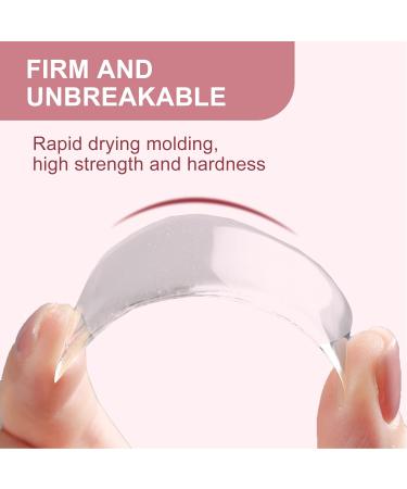 10PCS Nail Extension Fiberglass Kit with 20ml Nail Repair Gel - Long Lasting Anti-Cracking Fibers for Home Salon - Buy Online on GoSupps.com