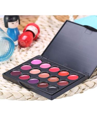 Lip Cosmetics Lip Gloss Palette Makeup Cosmetic Lip Gloss Palette Long Lasting Lipstick Lady for Women - Buy Online on GoSupps.com