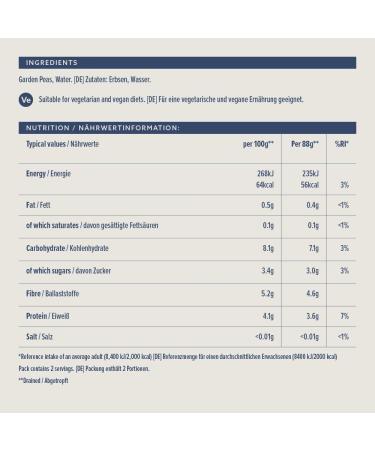 Amazon Garden Peas in Water 290g - Pack of 1 - Buy Online on GoSupps.com