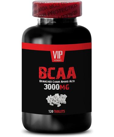 Buy VIP Supplements BCAA 3000 MG Workout Pills - Branched Chain Amino Acids for Men & Women - 120 Tablets - Enhance Performance & Recovery - Buy Online on GoSupps.com