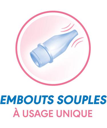 Prorhinel Baby Nasal Aspirator with Soft Tips + 2 Extra Tips - Buy Online on GoSupps.com