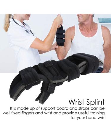 ZJchao Hand Wrist Brace - Adjustable Splint for Fracture Recovery & Sprain Support | International Shipping Available - Buy Online on GoSupps.com