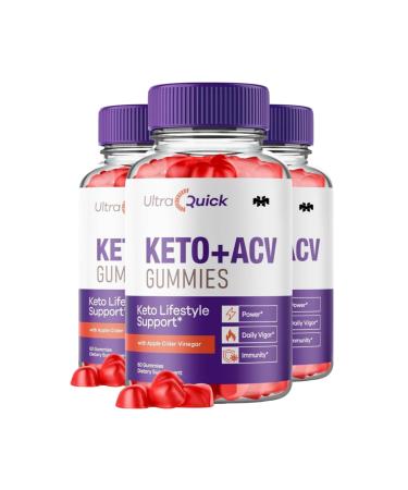 Mega Hits Ultra Quick Keto ACV Gummies UltraQuick Keto ACV Gummies Ultra Keto 180 Gummies 3 Pack