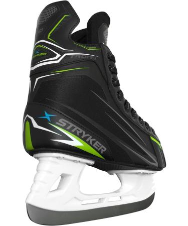 TronX Stryker Soft Boot Ice Hockey Skates | Senior Men Boys Kids | All Sizes | Recreational Skating | Size 7 (Shoe Size 8.5) - Buy Online on GoSupps.com